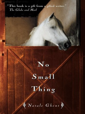 cover image of No Small Thing